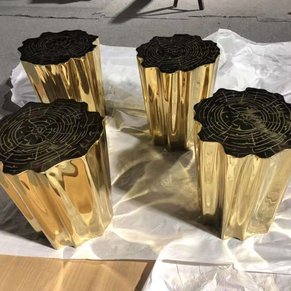 钛金不锈钢树凳-优米体育中心怎么样